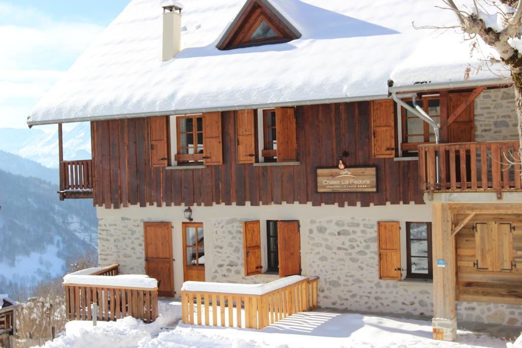 Chalet La Fedora - Appartements De Charme Vaujany Exteriér fotografie